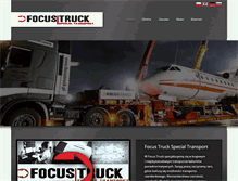 Tablet Screenshot of focustruck.pl